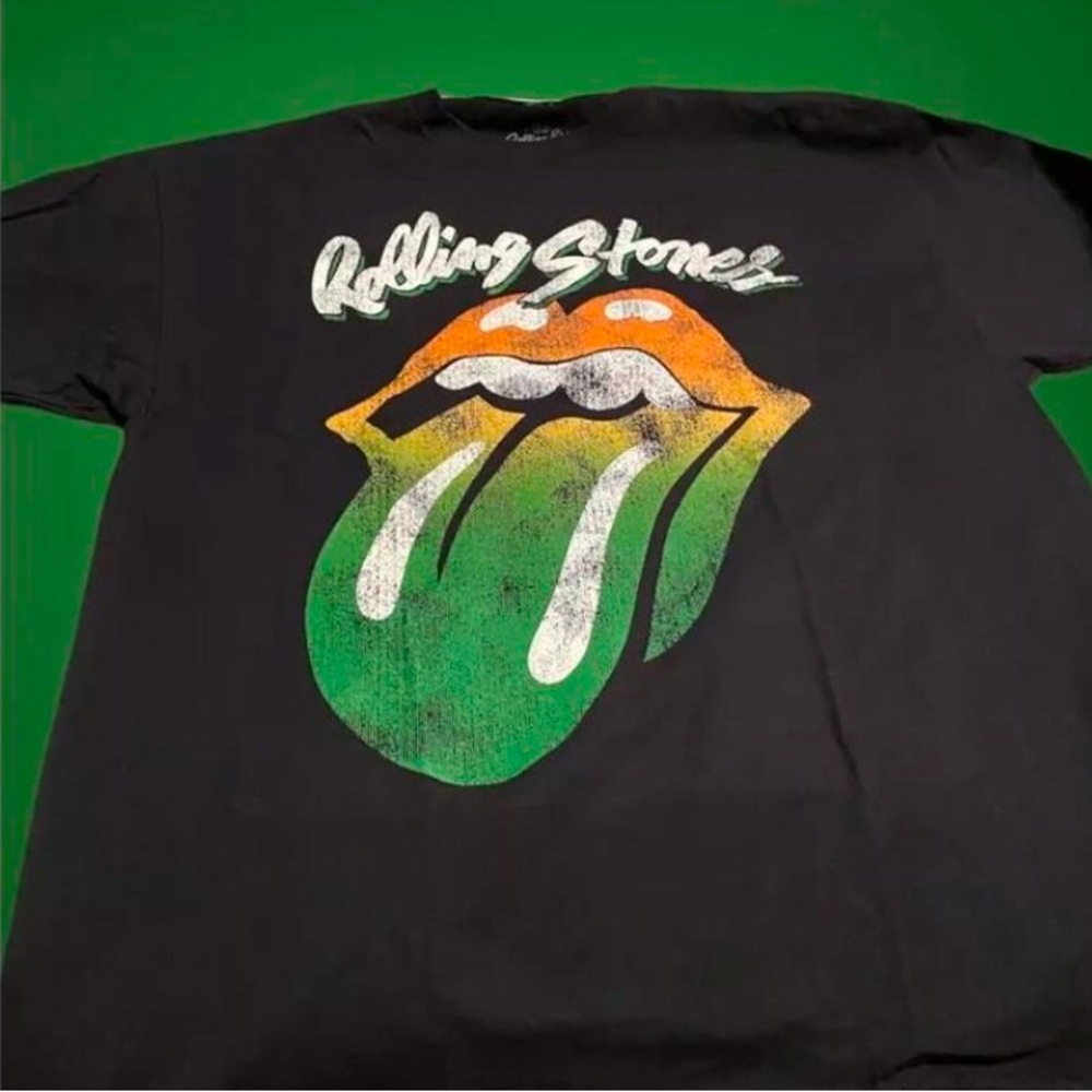 Rare Rolling Stones “St Patrick’s Day T-Shirt OOP